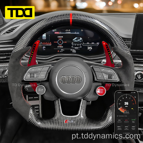 Extensão do shifter da Paddle LED para Audi RS